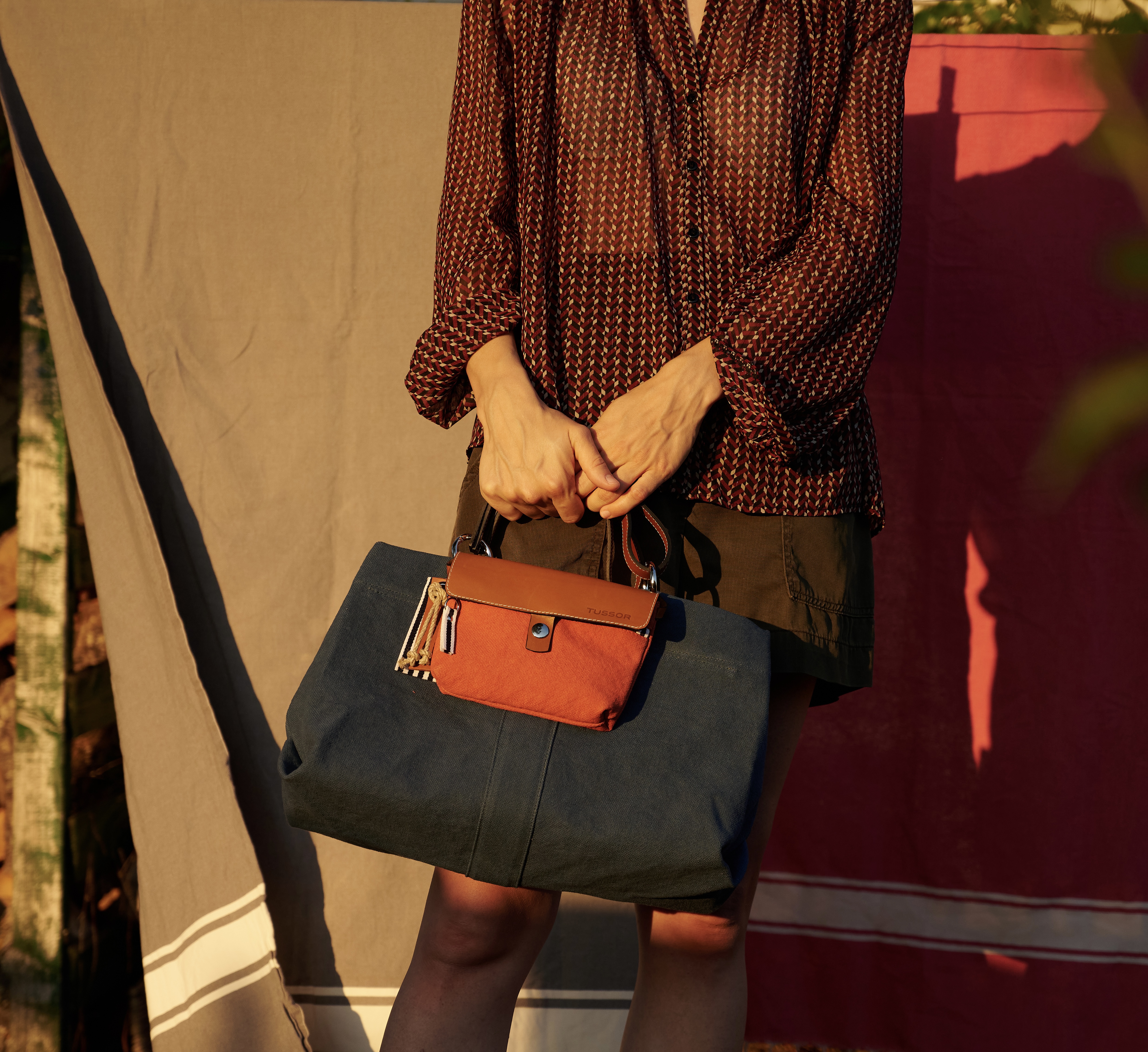 Tussor sac automne