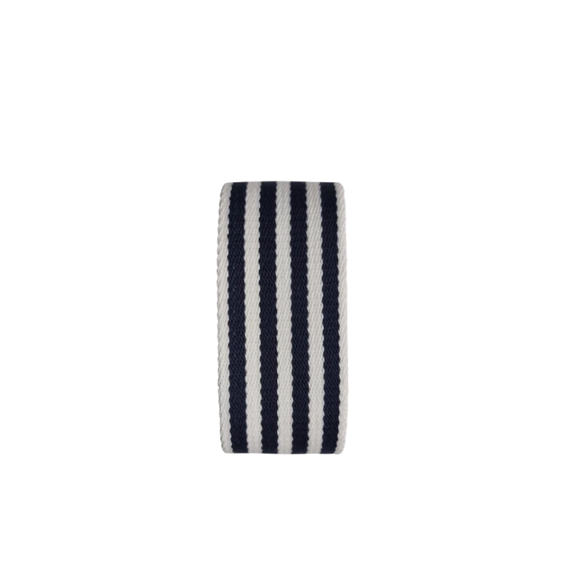 sangle en coton coloré et cuir gold avec oeillets