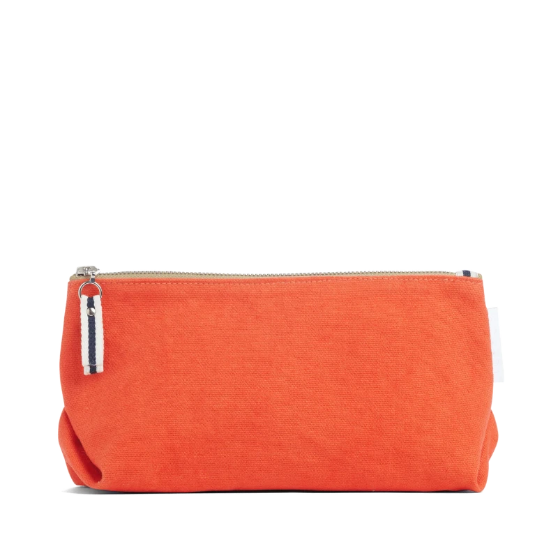 trousse coton corail