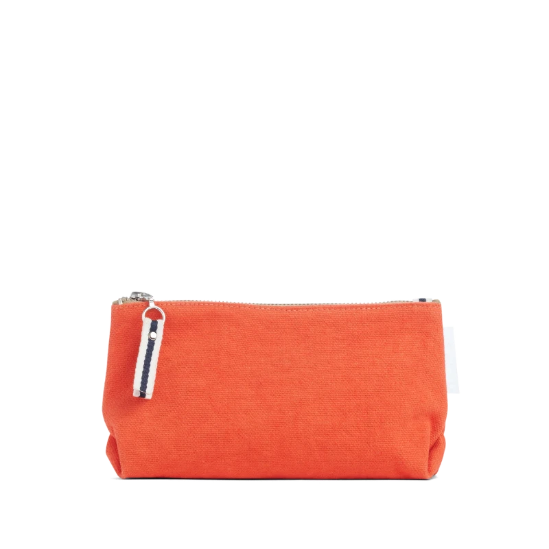 trousse coton corail