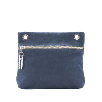 pochette yole en coton marine