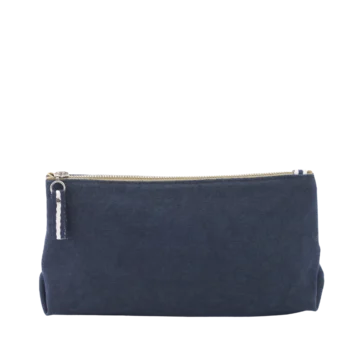 trousse coton marine