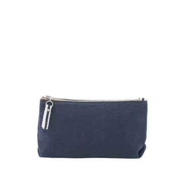 trousse coton marine